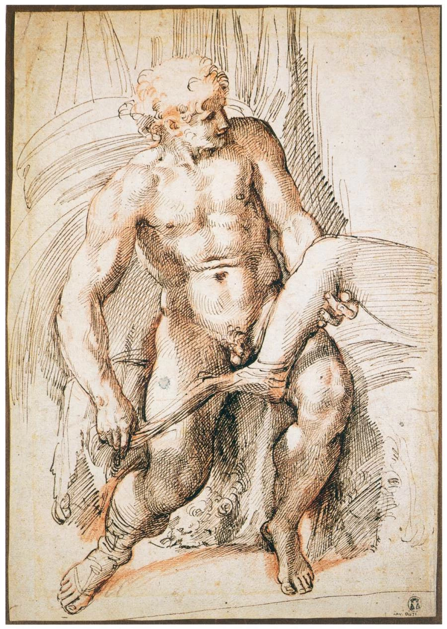 Anchise - Christ Church Picture Gallery, Oxford